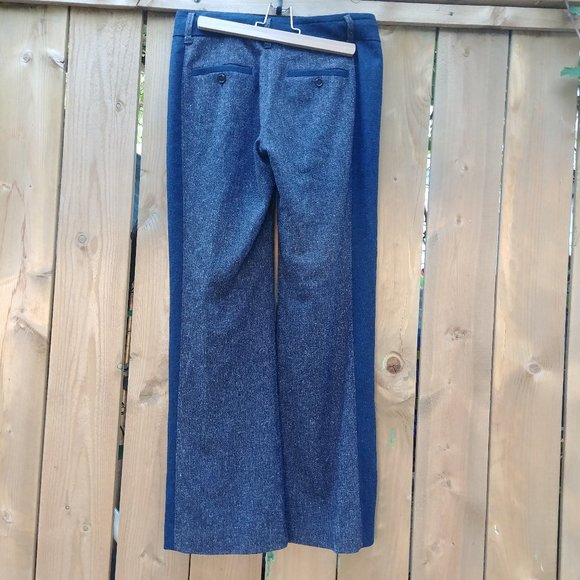 CLEARANCE Anthropologie Elevenses Retro Flare Trousers Sz 4 - Picture 3 of 4